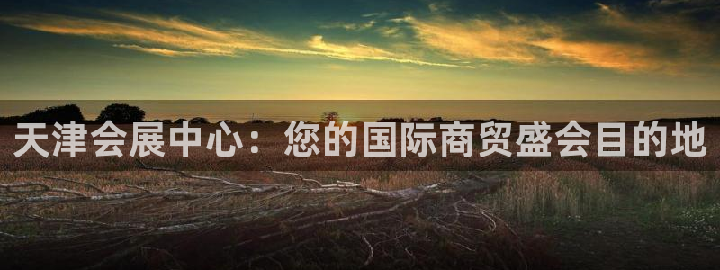 果博公司开户：天津会展中心：您的国际商贸盛会目的地