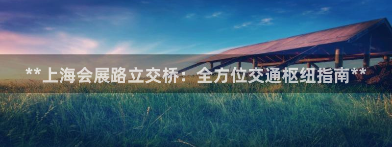 果博公司联系电话：**上海会展路立交桥：全方位交通枢纽指南**